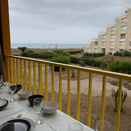 Bel 4-6 Couchages, En Bord De Mer, Acces Direct A La Le Barcares