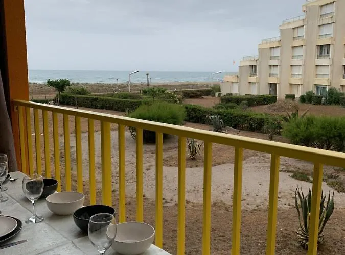 Bel Appartement 4-6 Couchages, En Bord De Mer, Acces Direct A La Plage Le Barcares